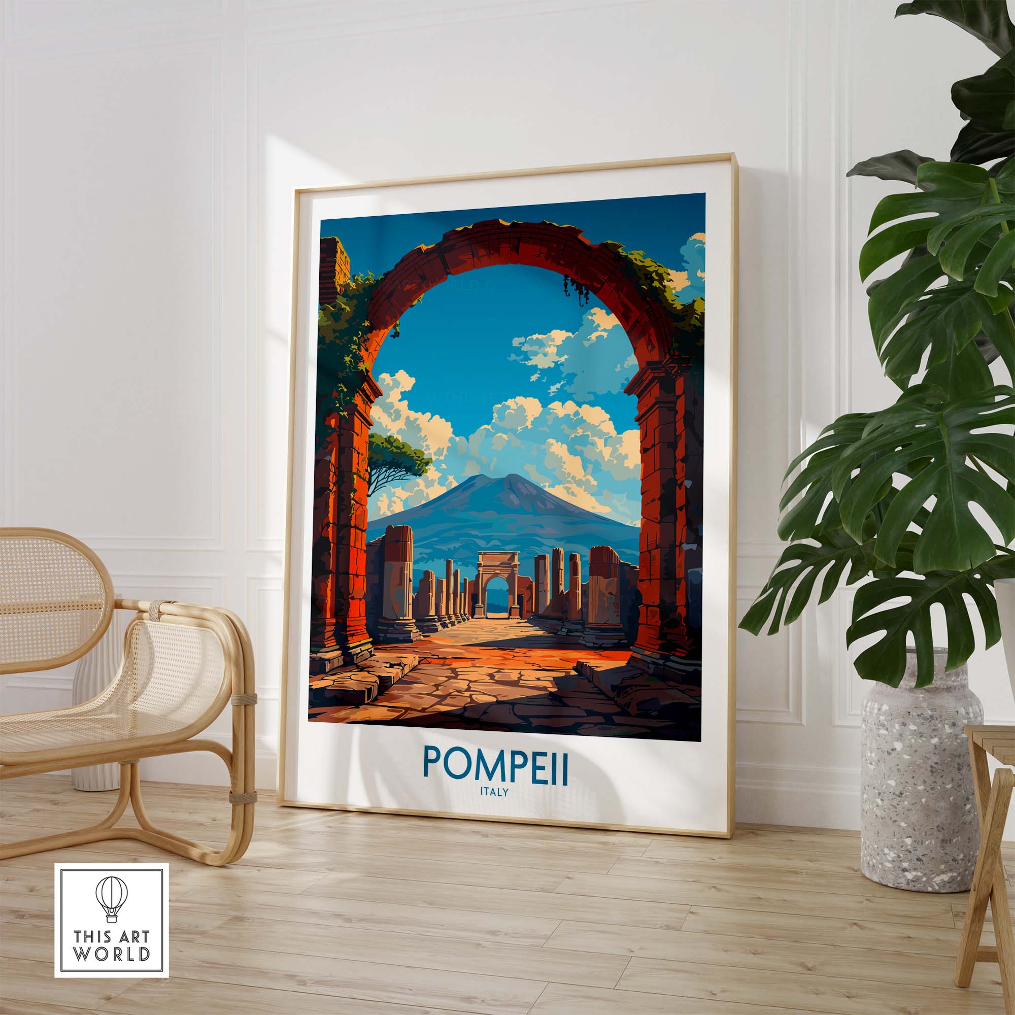 Pompeii Wall Art