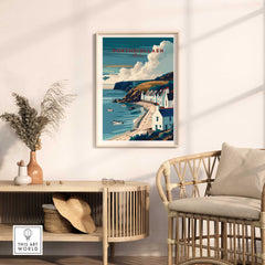 Porthdinllaen Wales Poster-This Art World