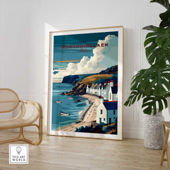 Porthdinllaen Wales Poster-This Art World