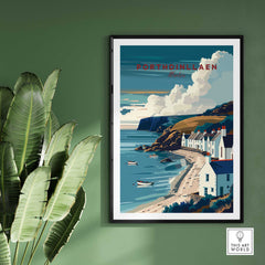 Porthdinllaen Wales Poster-This Art World
