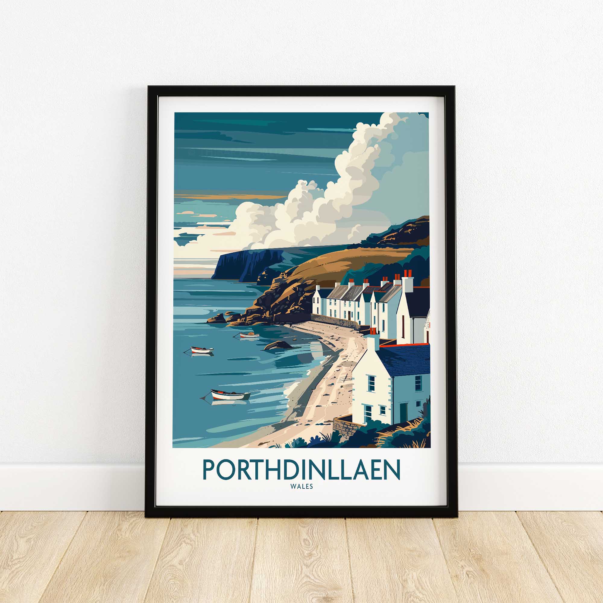 Porthdinllaen Wales Print-This Art World