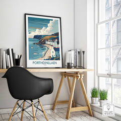 Porthdinllaen Wales Print-This Art World