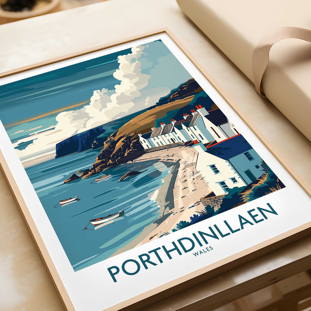Porthdinllaen Wales Print-This Art World