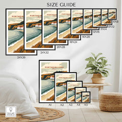 Porthdinllaen Wales Wall Art-This Art World