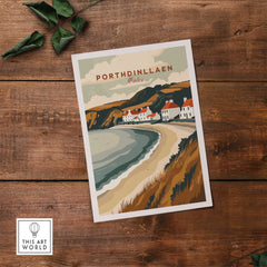 Porthdinllaen Wales Wall Art-This Art World