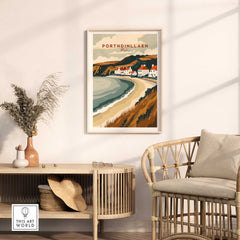 Porthdinllaen Wales Wall Art-This Art World