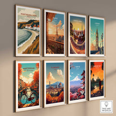Porthdinllaen Wales Wall Art-This Art World