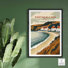 Porthdinllaen Wales Wall Art-This Art World