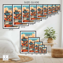 Porto Poster part of our best collection or travel posters and prints - ThisArtWorld
