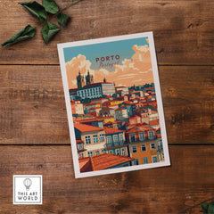 Porto Poster part of our best collection or travel posters and prints - ThisArtWorld