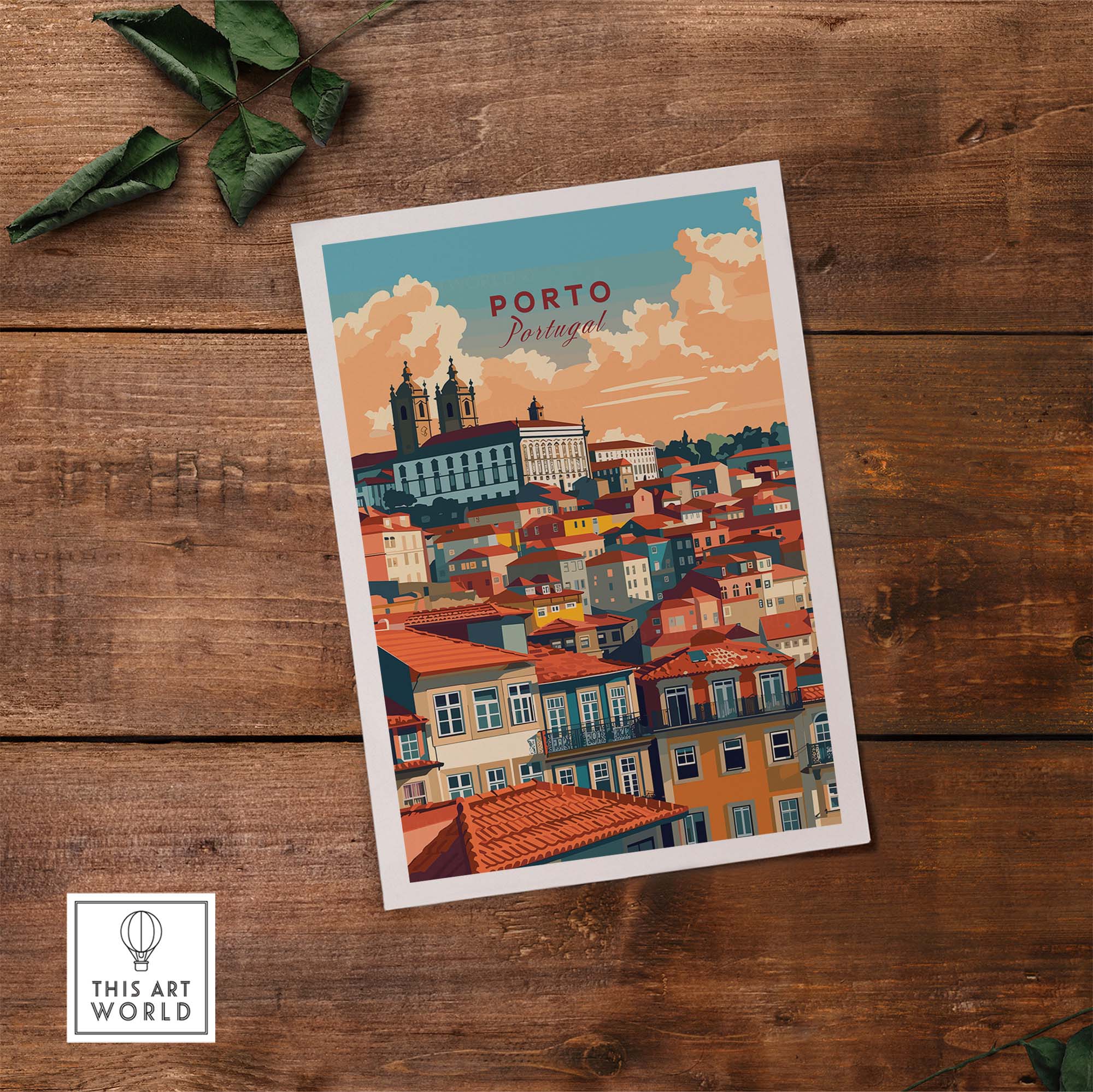Porto Poster part of our best collection or travel posters and prints - ThisArtWorld