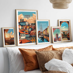 Porto Poster part of our best collection or travel posters and prints - ThisArtWorld