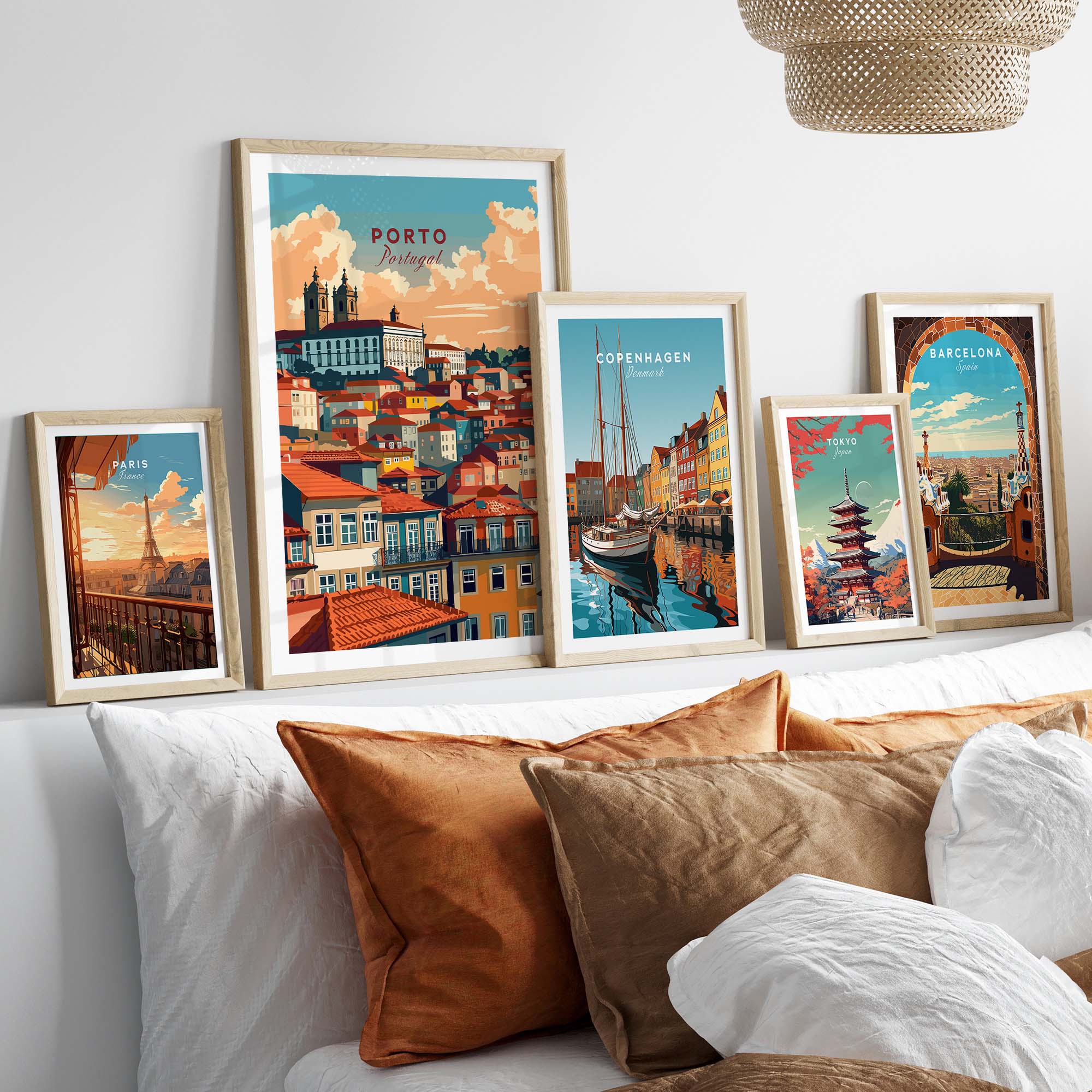 Porto Poster part of our best collection or travel posters and prints - ThisArtWorld