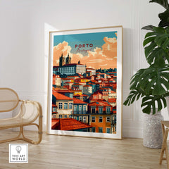 Porto Poster part of our best collection or travel posters and prints - ThisArtWorld
