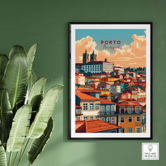 Porto Poster part of our best collection or travel posters and prints - ThisArtWorld