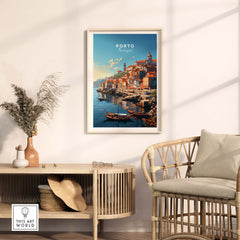 Porto Travel Print part of our best collection or travel posters and prints - ThisArtWorld