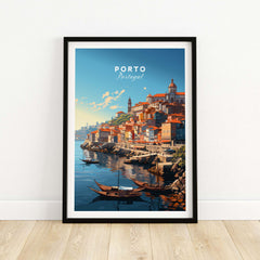 Porto Travel Print part of our best collection or travel posters and prints - ThisArtWorld