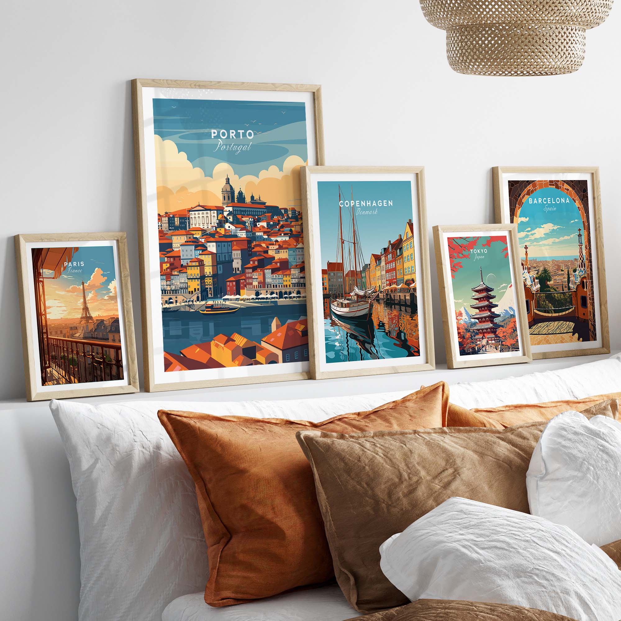 Porto Wall Art part of our best collection or travel posters and prints - ThisArtWorld