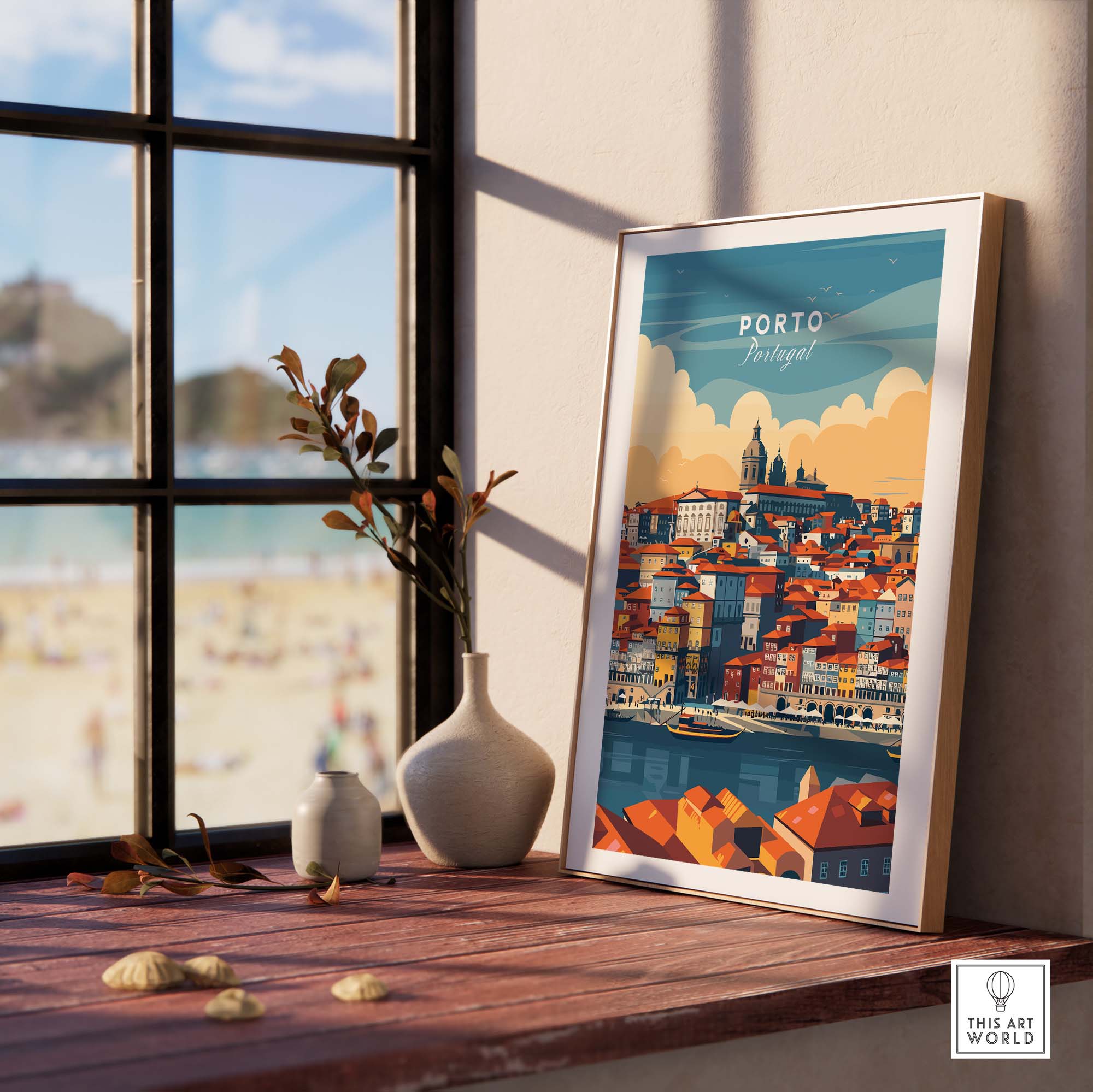 Porto Wall Art part of our best collection or travel posters and prints - ThisArtWorld
