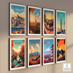 Porto Wall Art part of our best collection or travel posters and prints - ThisArtWorld