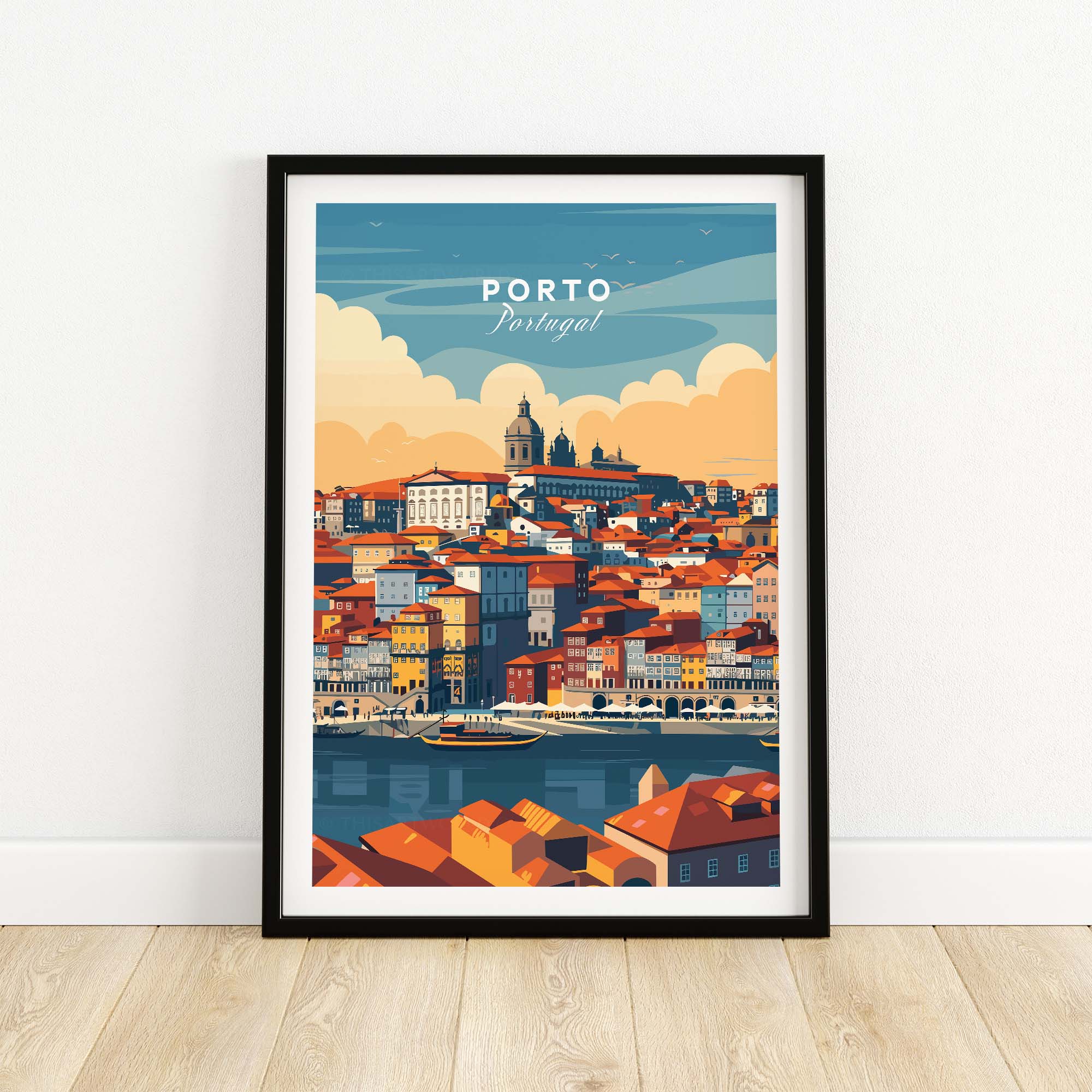 Porto Wall Art part of our best collection or travel posters and prints - ThisArtWorld