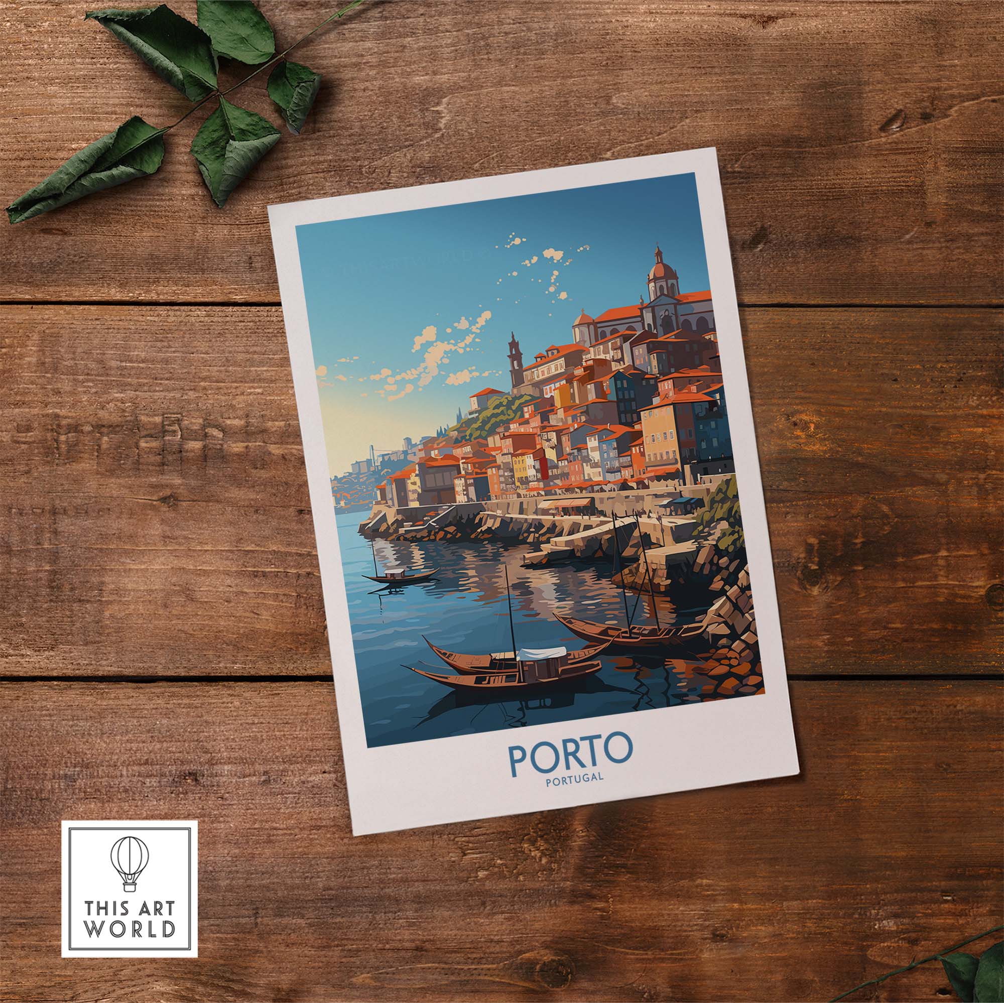 Porto Wall Art Print part of our best collection or travel posters and prints - ThisArtWorld