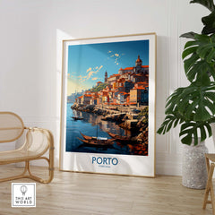 Porto Wall Art Print part of our best collection or travel posters and prints - ThisArtWorld