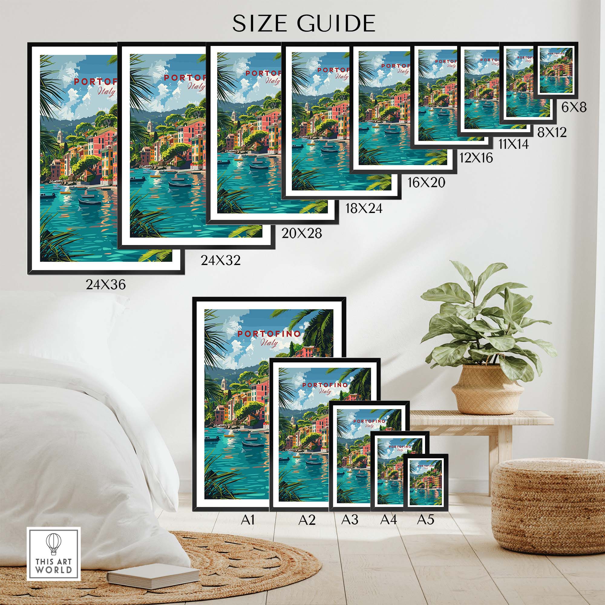 Portofino Poster Italy