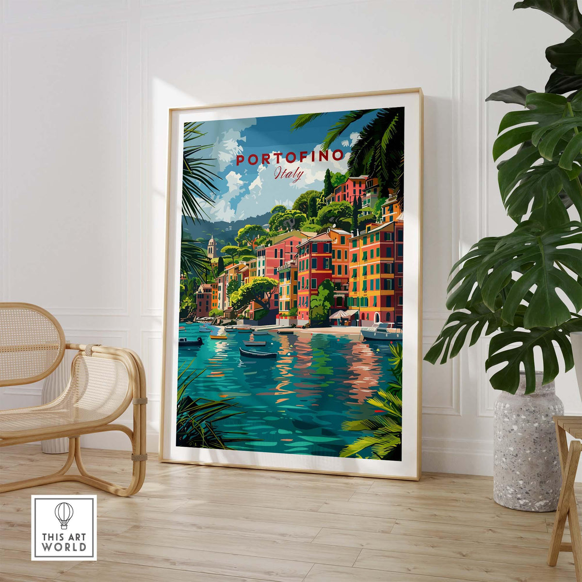 Portofino Poster Italy