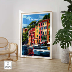 Portofino Poster Print