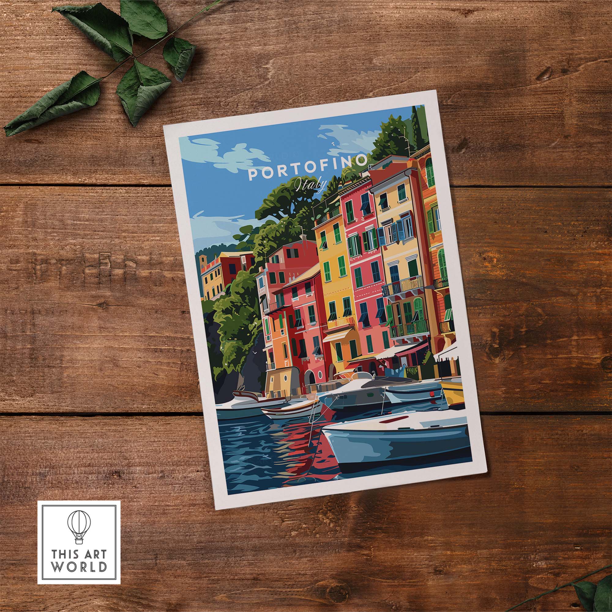 Portofino Poster Print
