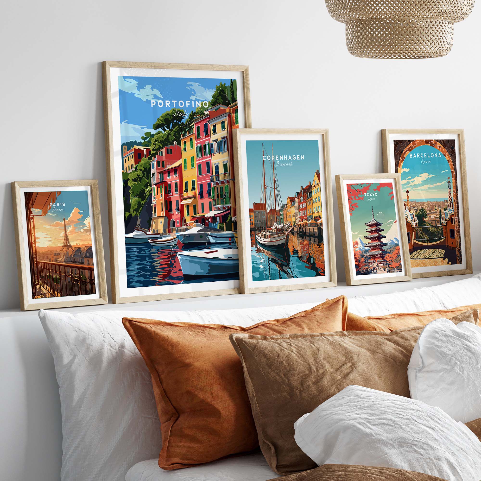 Portofino Poster Print
