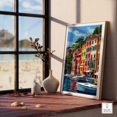 Portofino Poster Print