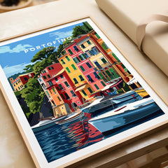 Portofino Poster Print