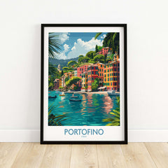 Portofino Print Italy
