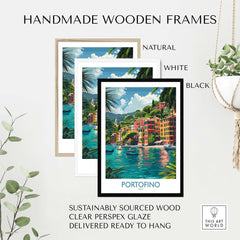 Portofino Print Italy