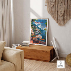 Portofino Travel Poster