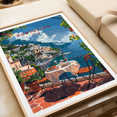 Portofino Travel Poster