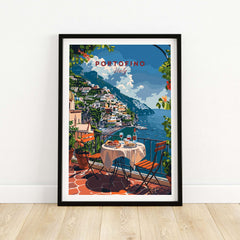 Portofino Travel Poster