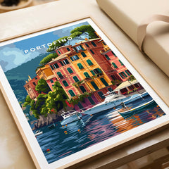 Portofino Travel Print