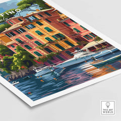 Portofino Travel Print