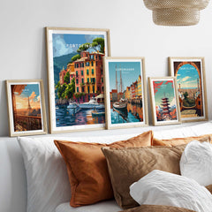 Portofino Travel Print