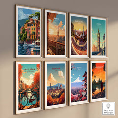 Portofino Travel Print