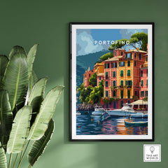 Portofino Travel Print
