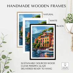 Portofino Travel Print