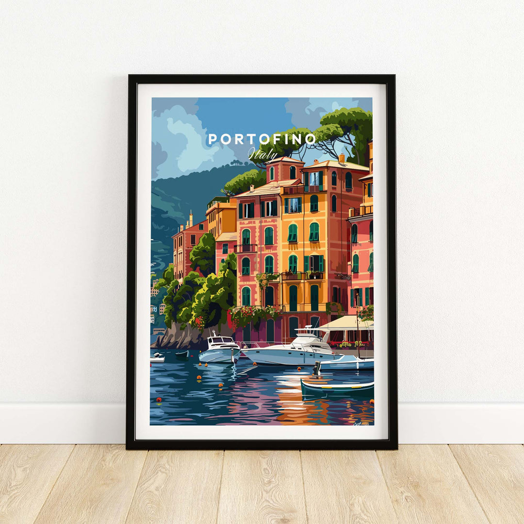 Portofino Travel Print