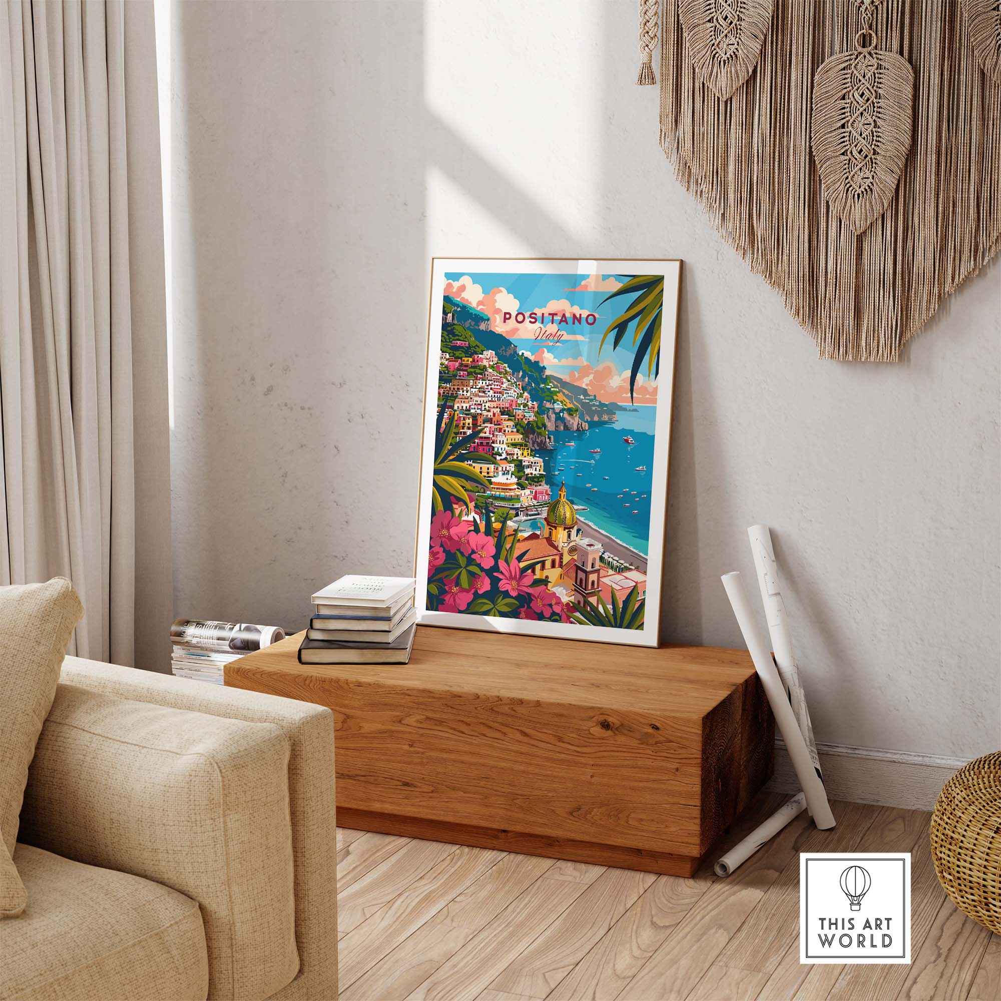 Positano Art Print