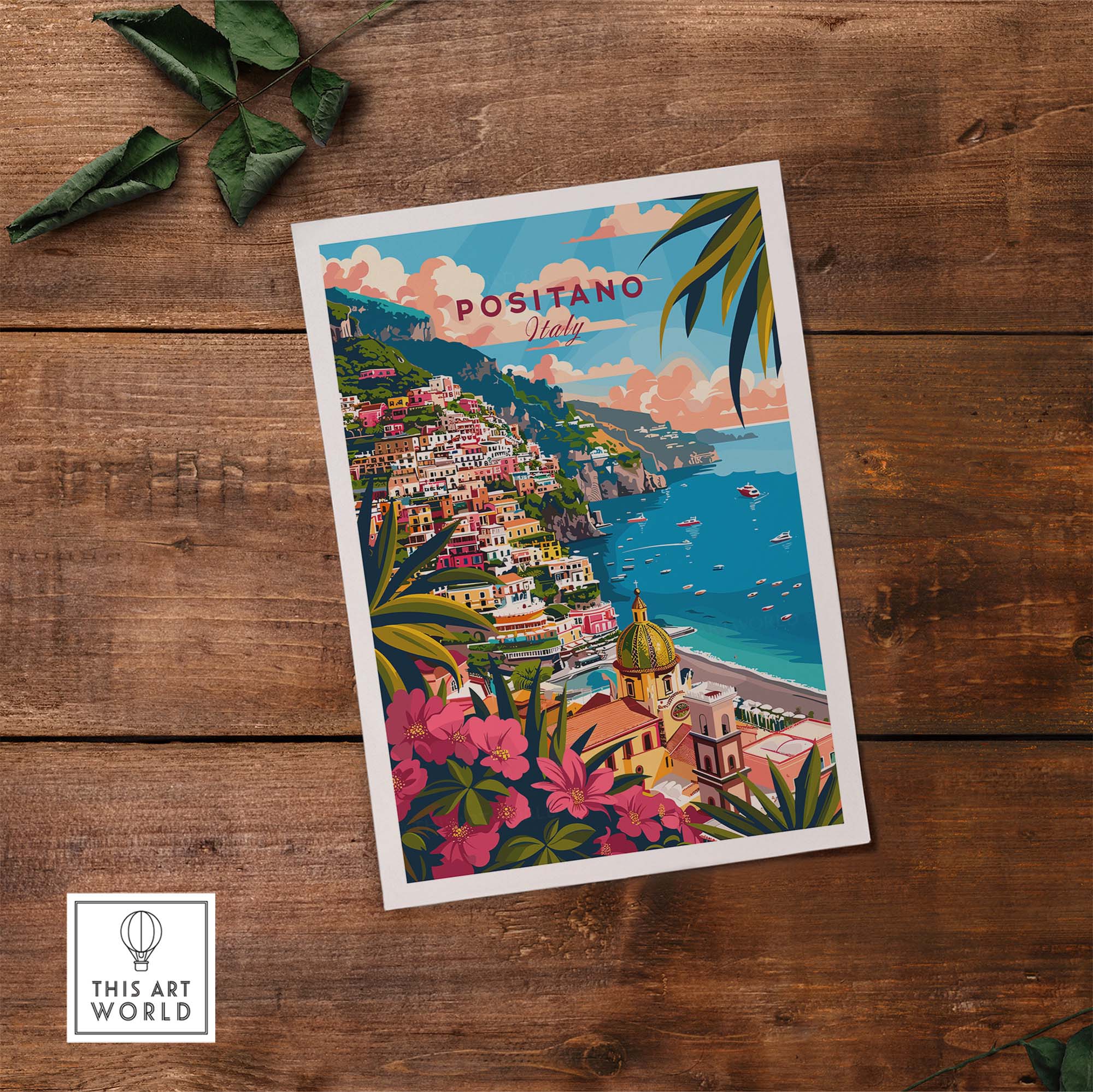 Positano Art Print