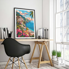 Positano Art Print