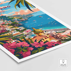 Positano Art Print